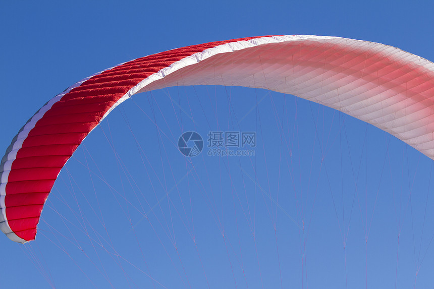 滑行滑动爱好蓝色自由冒险旅行飞行跳伞空气活动运动图片