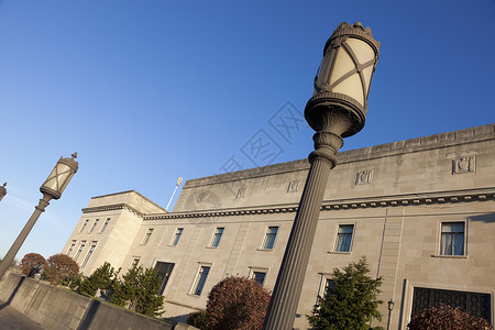 特伦顿旧建筑天空旅行法院建筑物高清图片