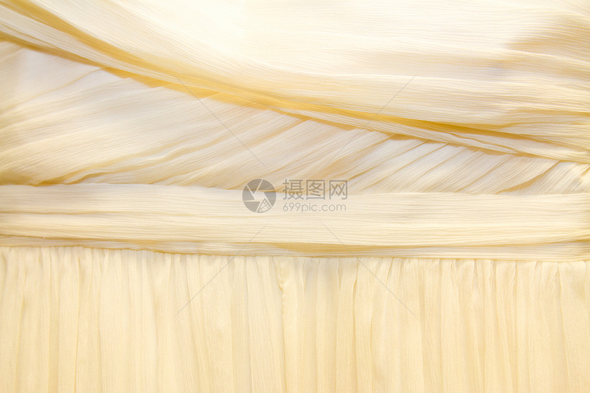 婚纱细节美丽婚礼新娘女性裙子已婚庆典女士白色亚麻图片