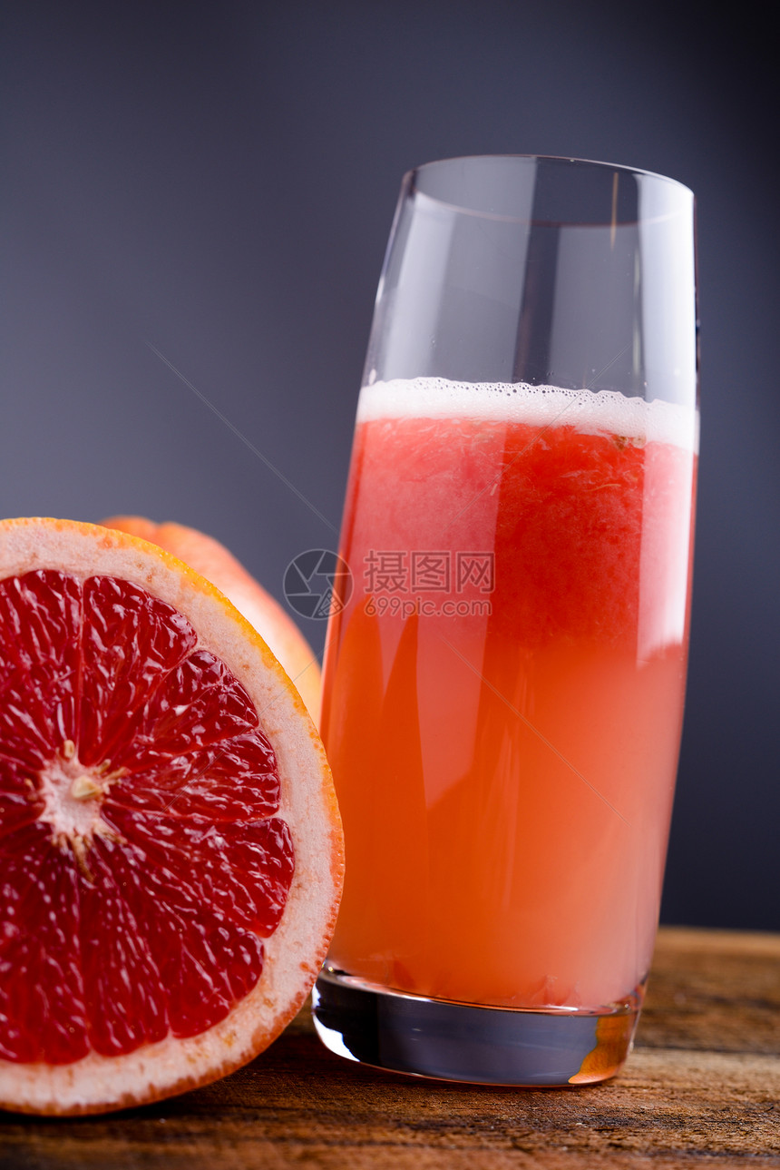 红葡萄果汁食物水果早餐玻璃皮肤维生素有机食品图片
