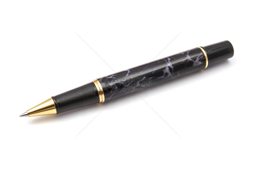黑笔笔记白色商业对角线贸易墨水金属报告签名学习图片