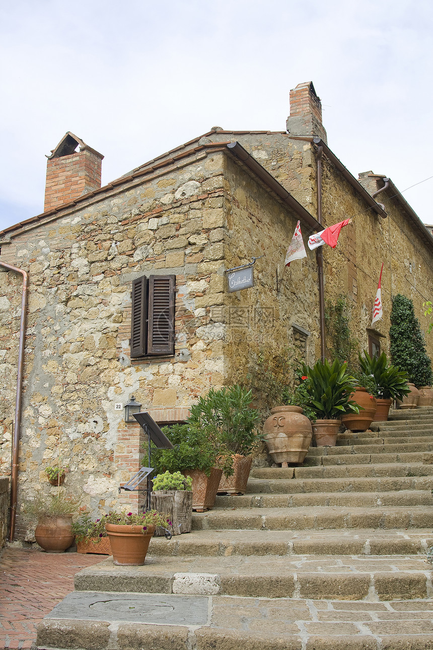 可爱的意大利街村庄传统角落国家窗户快门财产入口建筑学乡村图片