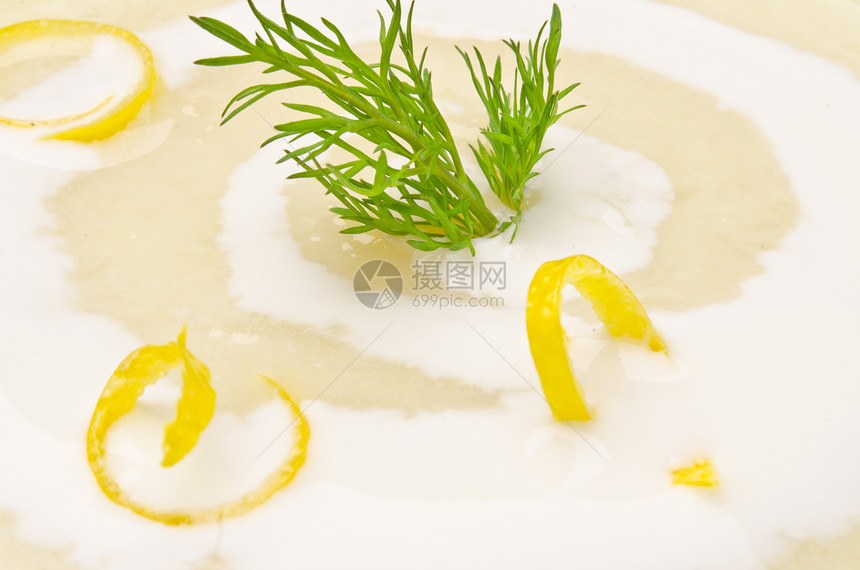 树脂奶油汤烹饪生物厨房水果餐厅植物奶油芳香面包黄油图片