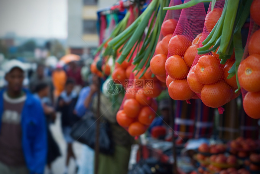 非洲市场黑色红色食物文化摊位销售街道商业店铺零售图片