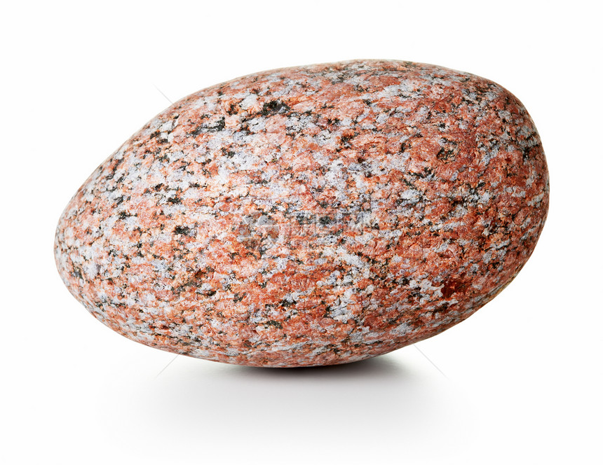 颗粒石红色岩石灰色工作室矿物花岗岩卵石圆形白色石头图片