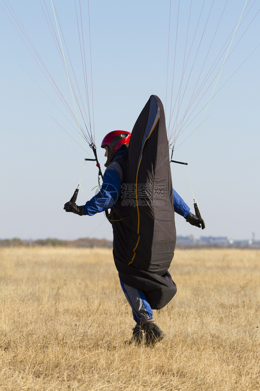 滑行滑动翅膀乐趣飞行降落伞自由活动运动天空风险空气图片