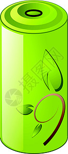 生态绿色能源概念背景图片