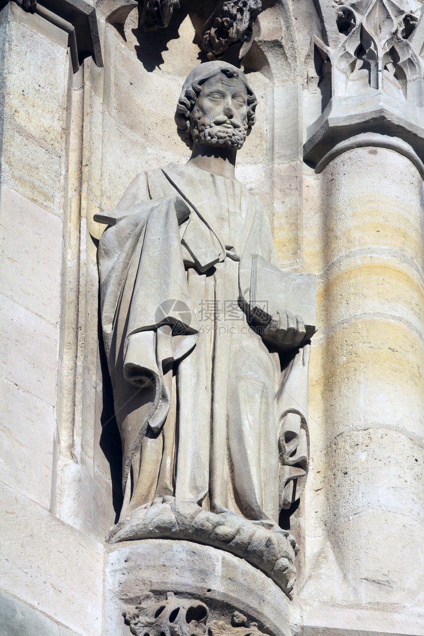 圣圣神像石头历史教会天空雕像历史性雕塑吸引力观光宗教图片