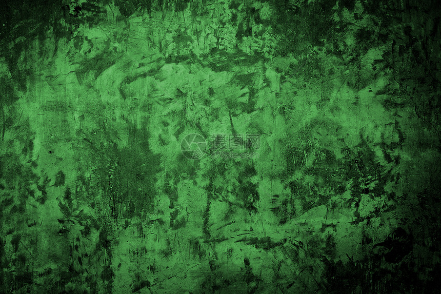 绿色混凝土墙背景图片