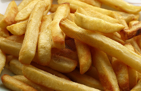 薯片土豆食物黄色筹码背景图片