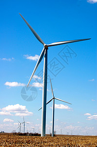 风风涡轮技术风车风力资源科技绿色涡轮机树木场地背景图片