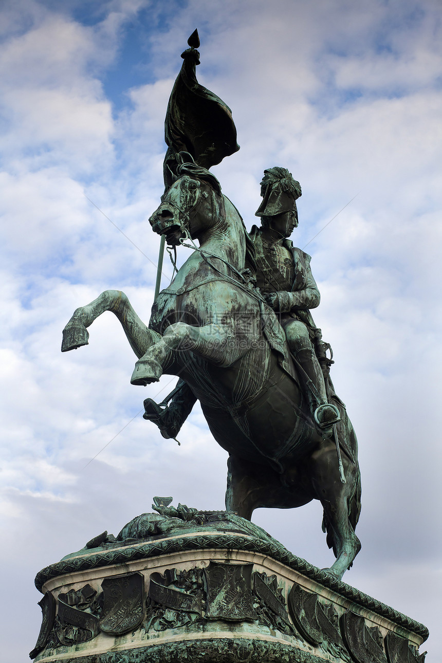 奥地利维也纳首都纪念碑城市历史雕像历史性风格帝国教会图片