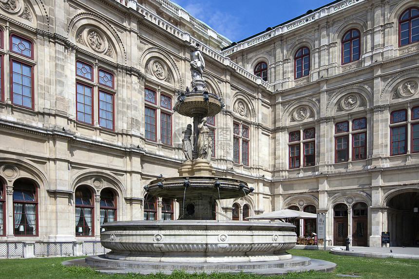 奥地利维也纳首都城市纪念碑历史街道教会历史性风格图片