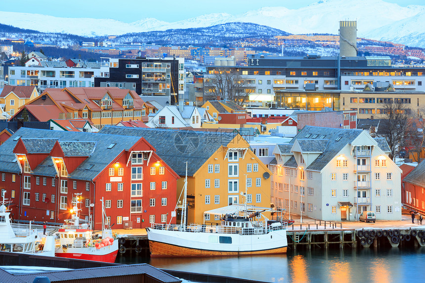Tromso 城市风景图片