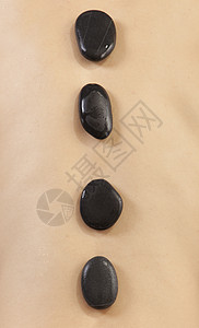 Spa 治疗温泉保健卫生按摩护理身体石头说谎皮肤福利背景图片