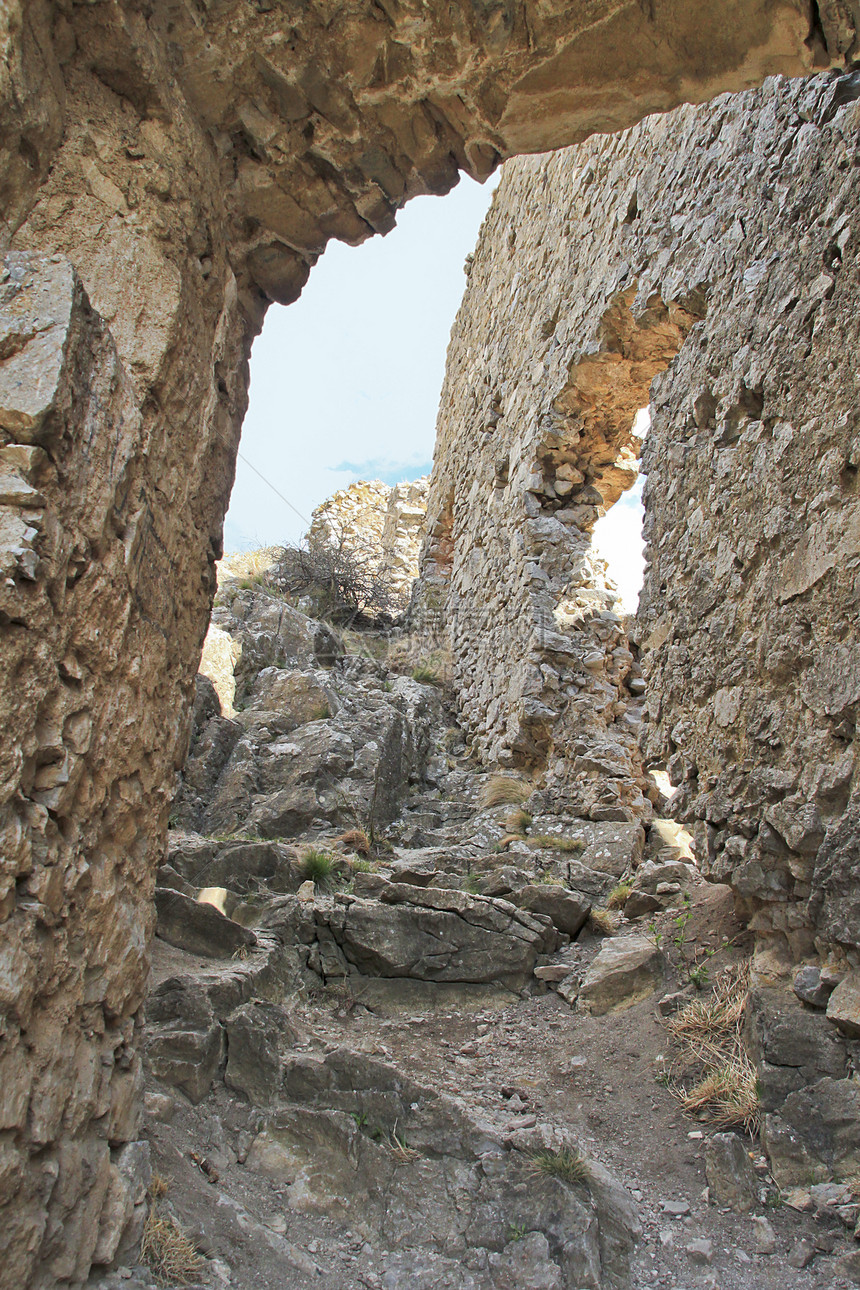 托罗科森特吉奥尔吉城堡废墟图片
