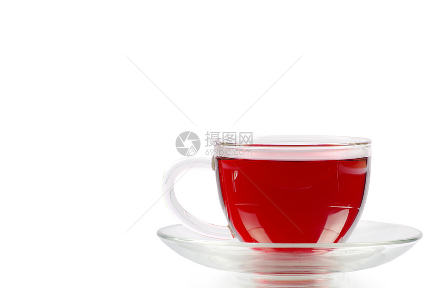 红茶浆果杯子美丽饮料香脂食物图片
