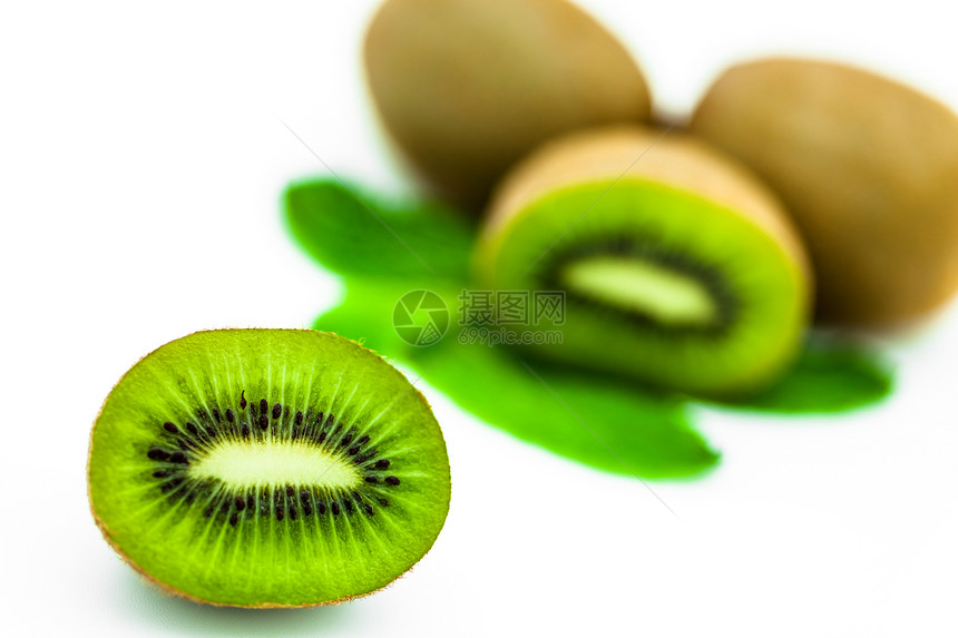 Kiwi 水果热带奇异果美食饮食沙漠食物营养宏观小吃种子图片