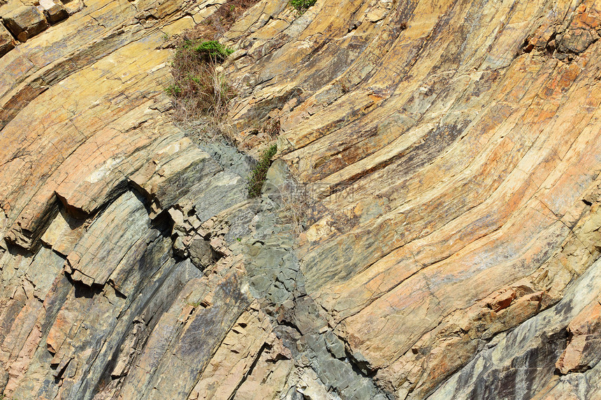 香港地理公园 六边形柱植物功夫地理折叠阳光地标石头天空农村公园图片