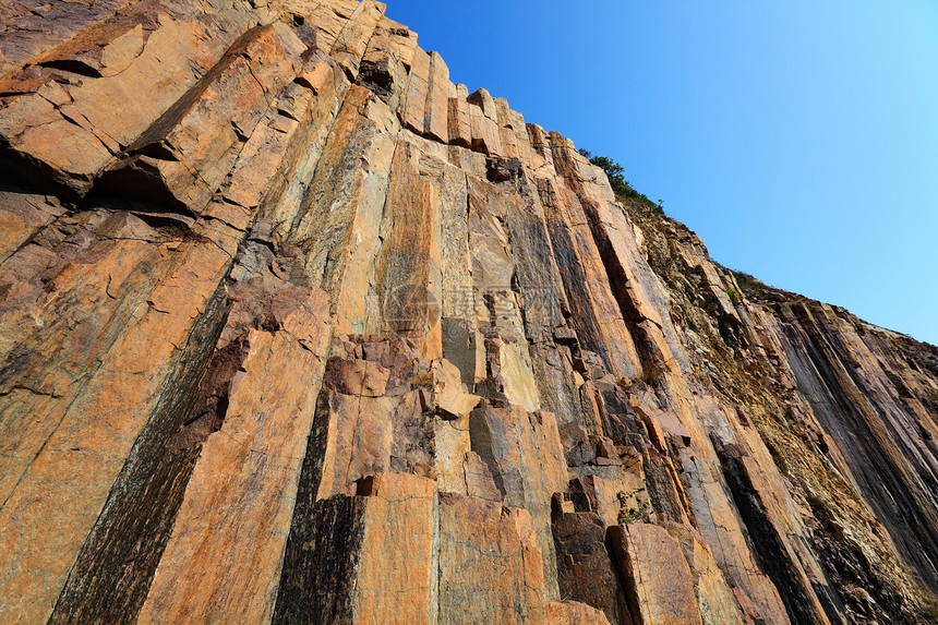 香港地理公园 六边形柱柱子地标阳光地理国家岩石折叠石峰火山公园图片