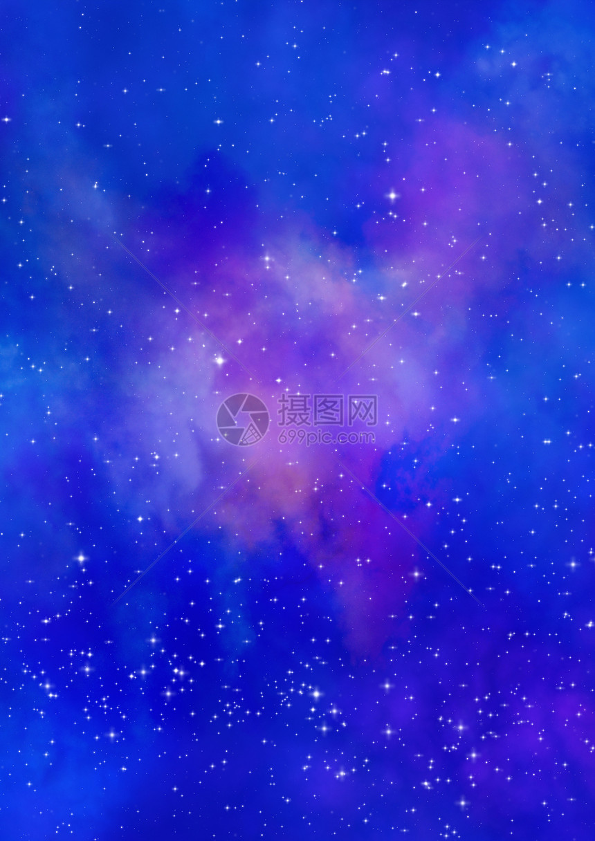 成为光星星云渲染勘探绘画科学插图紫色敬畏纺纱乳白色星座图片