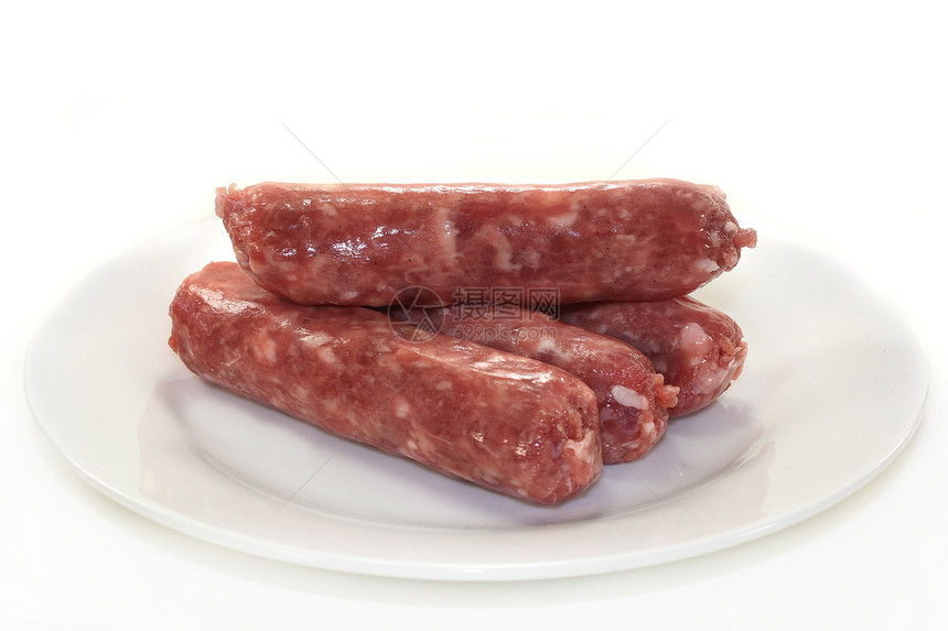 盐酸盐茴香红色白色辣椒烧烤香肠猪肉营养食物餐饮图片