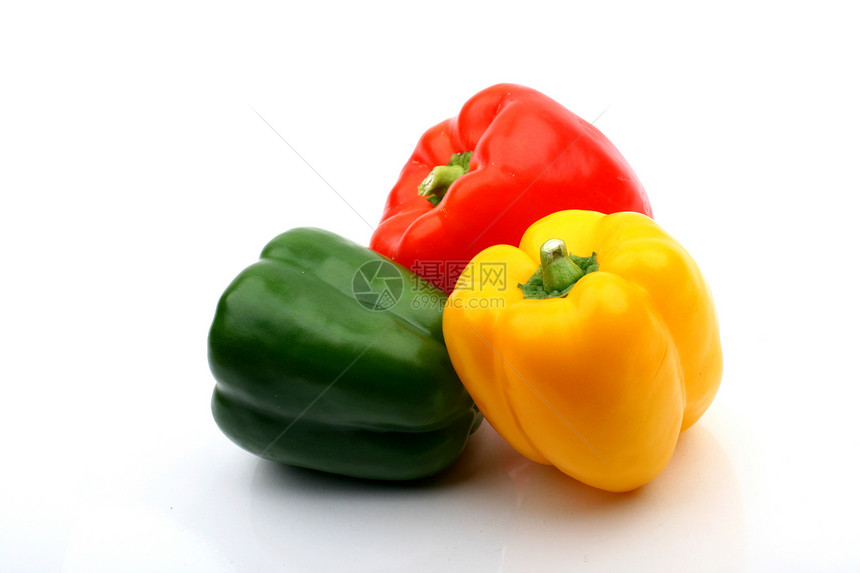 彩色辣椒胡椒红辣椒食物植物饮食蔬菜营养厨房水果美食图片