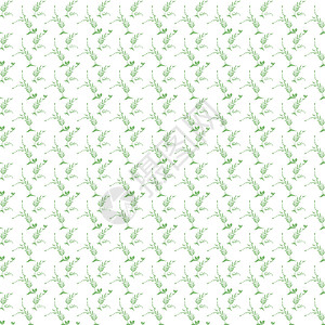 无缝花纹插图白色墙纸绿色装饰创造力条纹绘画叶子背景图片