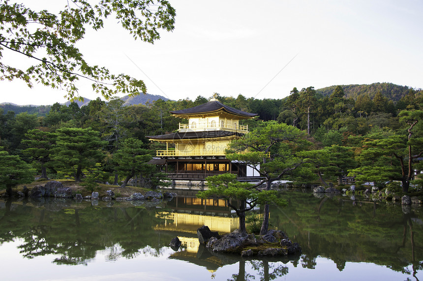 京都木阁寺 日本京都图片