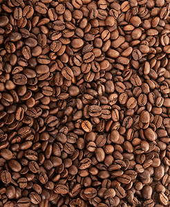 咖啡豆咖啡店豆子咖啡棕色背景图片