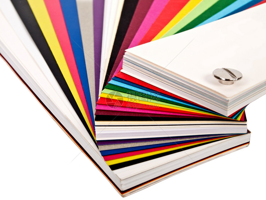 色彩多彩的纸张黑色样品质量打印工具材料墨水白色镜片调色板图片