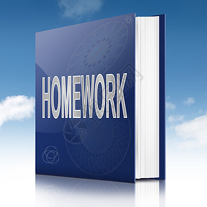 家庭作业手册大学插图概念天空蓝色学生学校课程教科书知识背景图片
