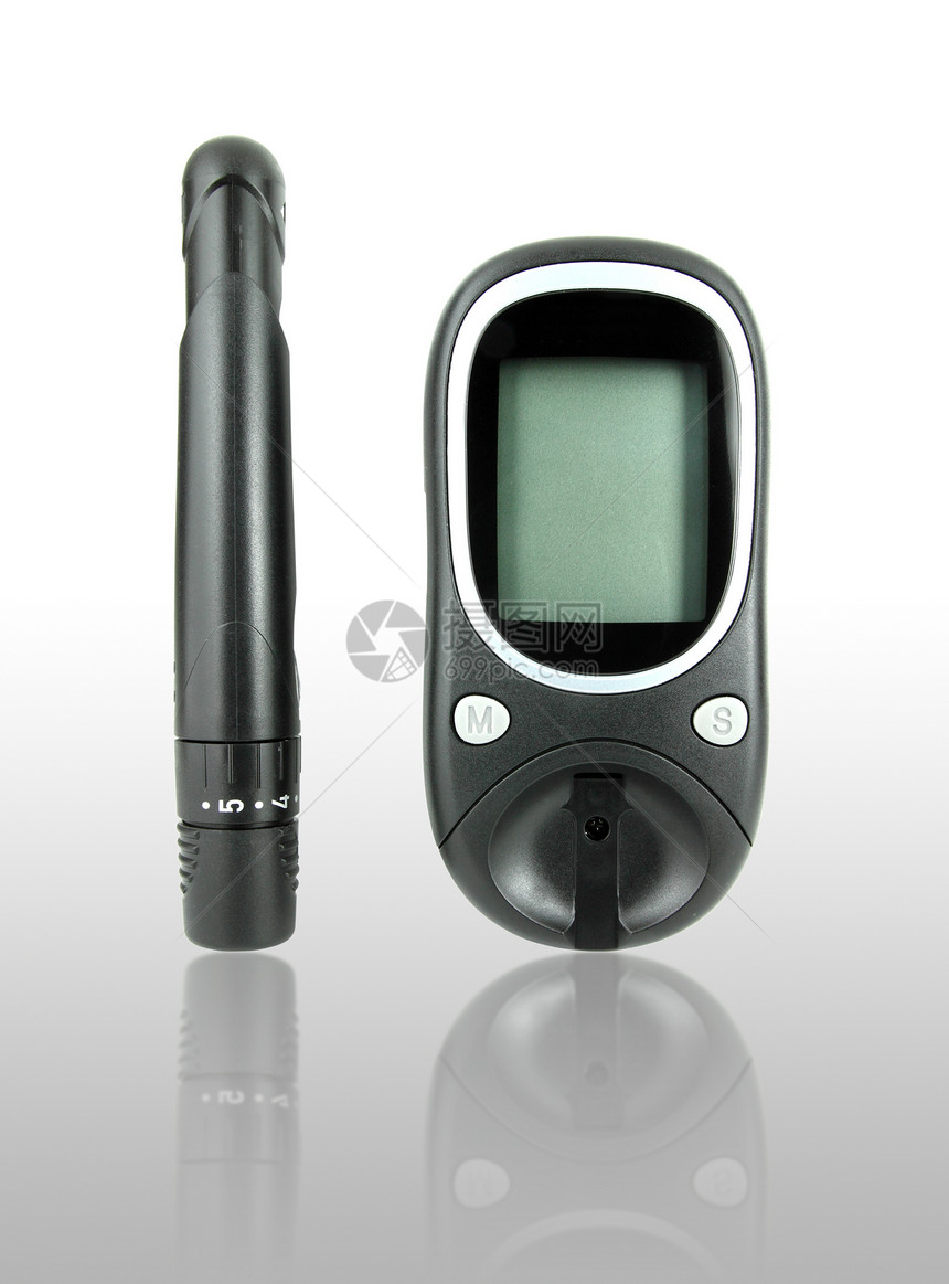 用于检查血糖浓度的凝胶计卫生糖尿病展示监控饮食监视器乐器葡萄糖胰岛素疾病图片