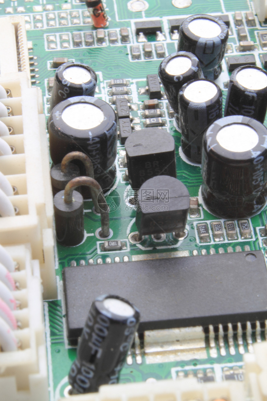 电路板半导体打印母板工程科学芯片计算电子电脑电气图片
