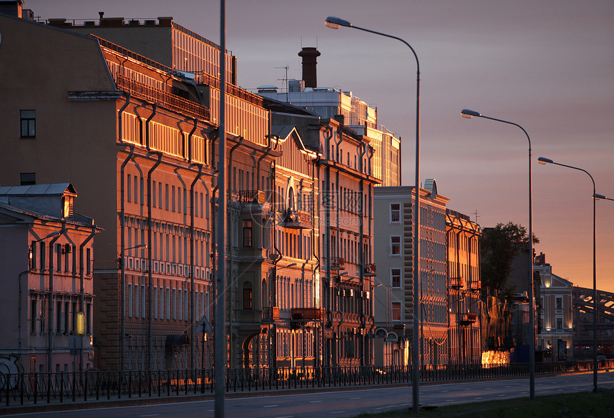 圣彼得堡早市风景图片