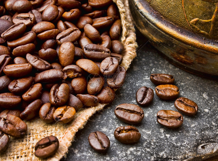 咖啡豆菜单黑色饮料木板豆子图片