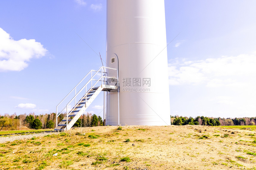 风风农场力量环境气候风力天空旋转创新风车涡轮太阳图片