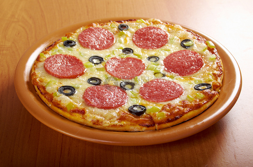 家比萨披萨圆圈营养小吃香菜圆形食物脆皮午餐茄子图片