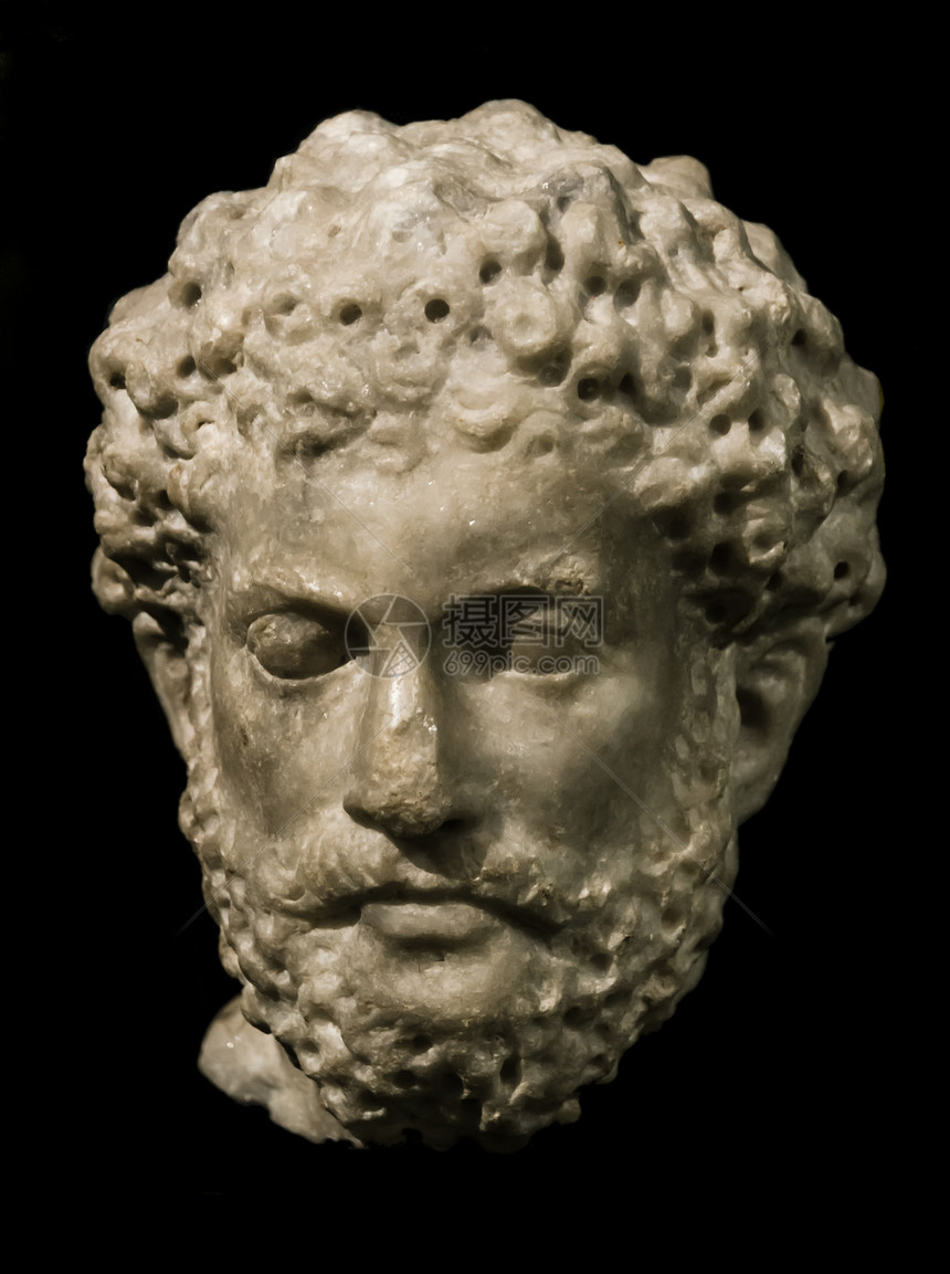 罗马皇帝马库斯·奥雷利乌斯的首领图片