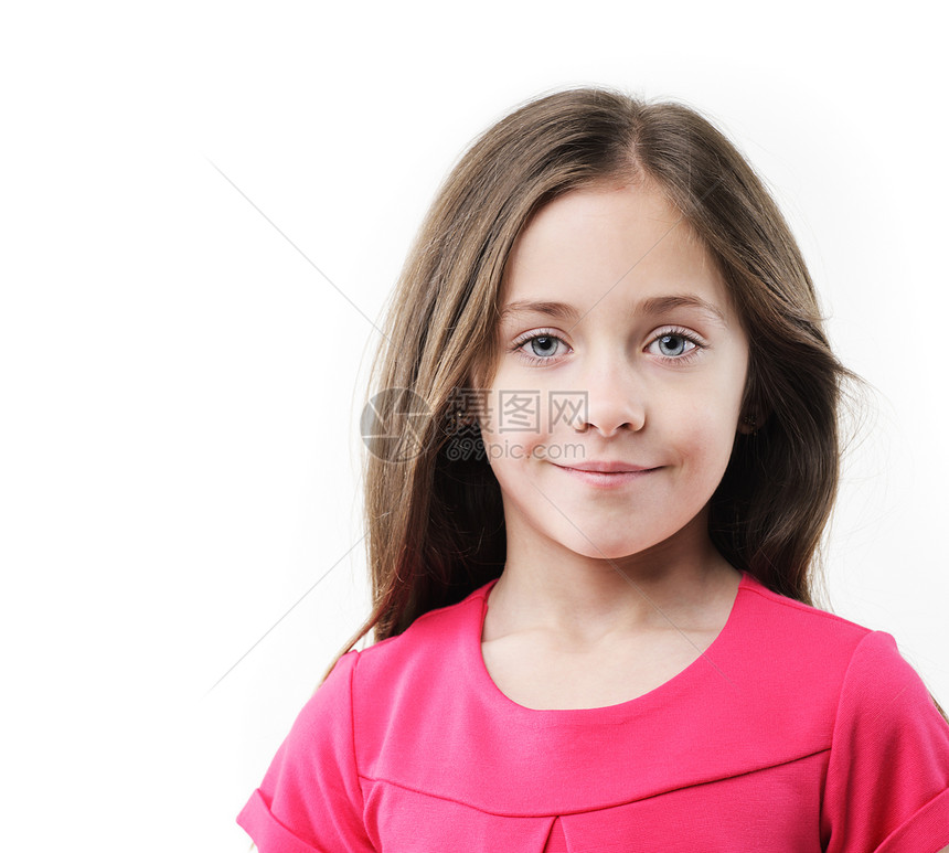 小女孩眼睛孩子头发女性童年小姑娘女孩图片