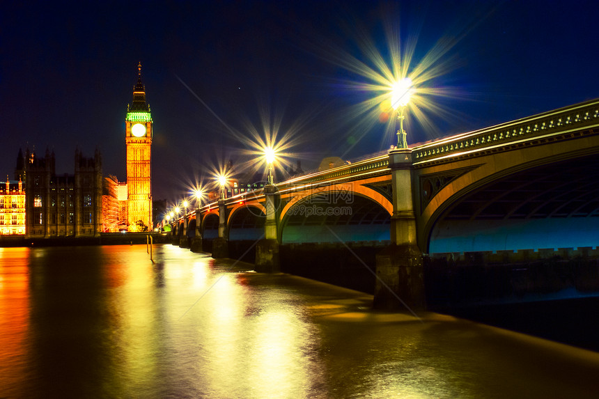 伦敦建筑地标时间历史纪念碑眼睛景观首都场景旅行文化图片