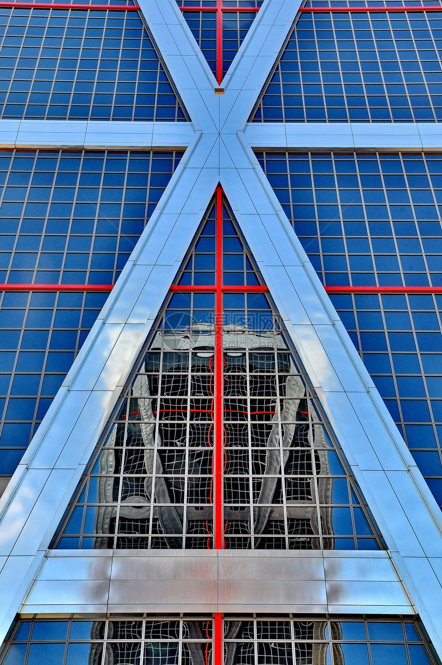 双子塔互相反射旅行城市金融企业景观镜子双胞胎旅游办公室建筑图片
