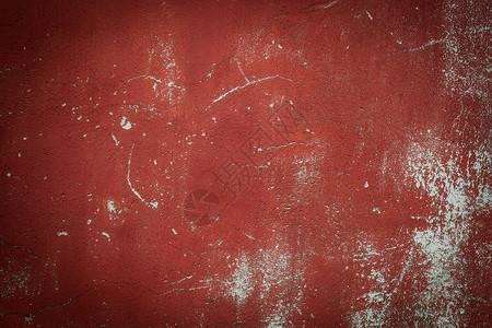 红墙纹理墙纸材料红色背景图片