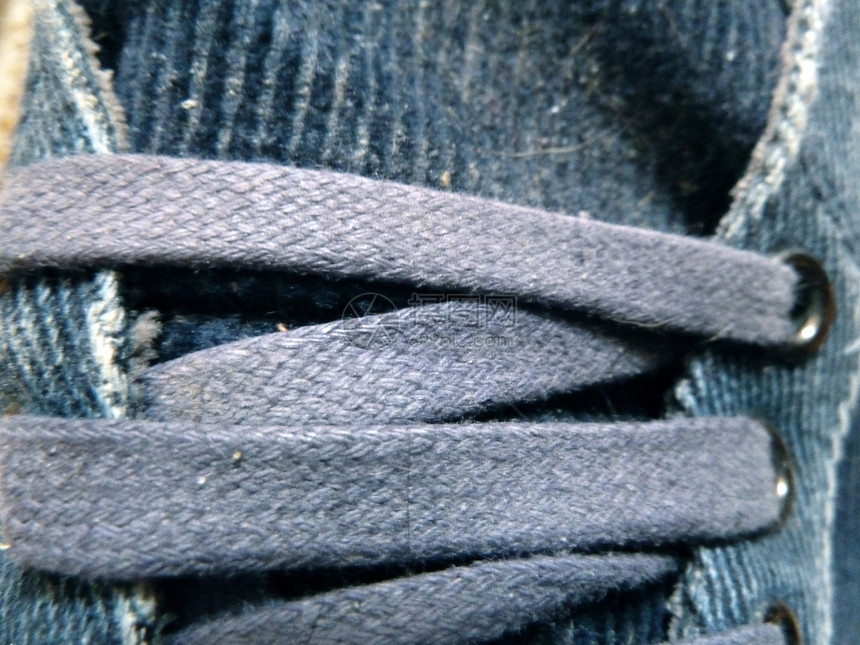 蓝带织物蕾丝材料纺织品图片