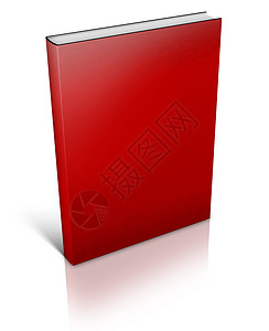 红色封面的书红色硬封面书背景