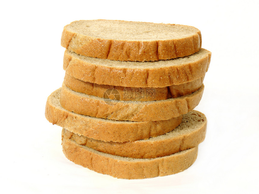 面包片维生素纤维早餐美食谷物小麦食物种子营养碳水图片