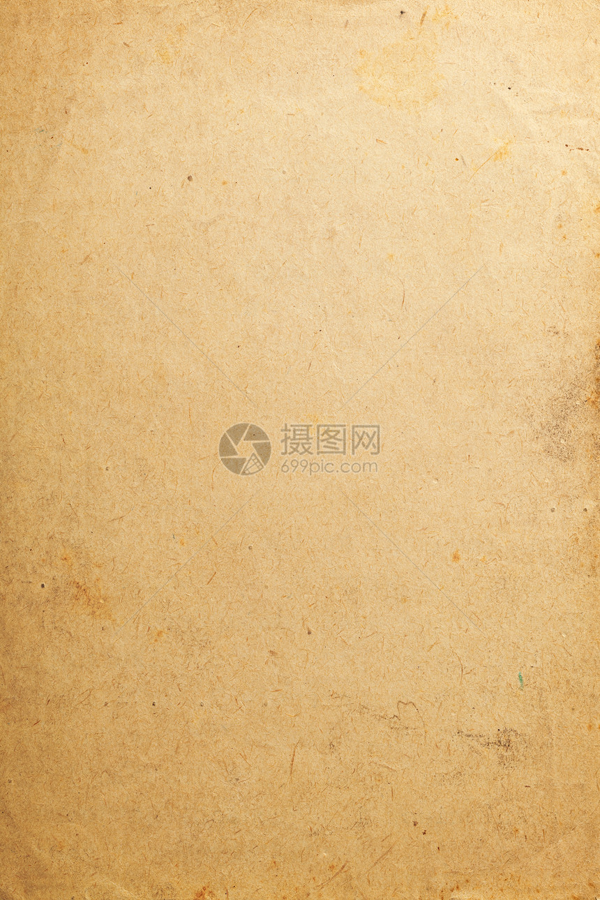 旧纸空白乡村材料古董黄色手工床单手稿棕色图片
