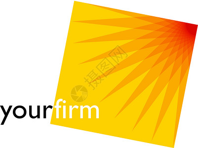Logo 设计你的律所艺术绘画红色艺术品库存贴画股票剪贴画线条黄色黑色背景图片