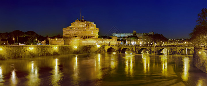 城堡圣安吉洛罗马的罗马高清图片