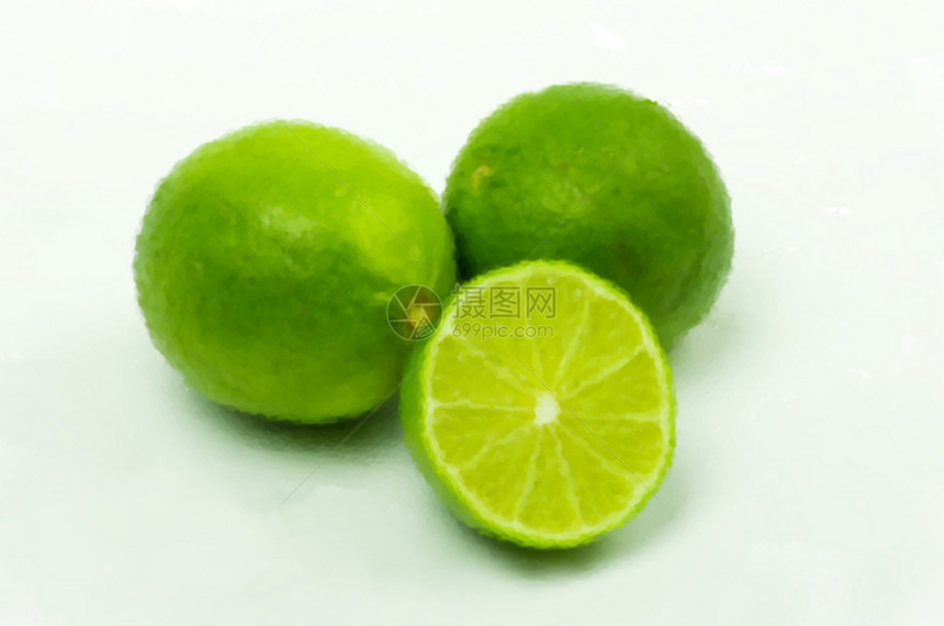 新的石灰图片绿色热带柠檬食物水果图片